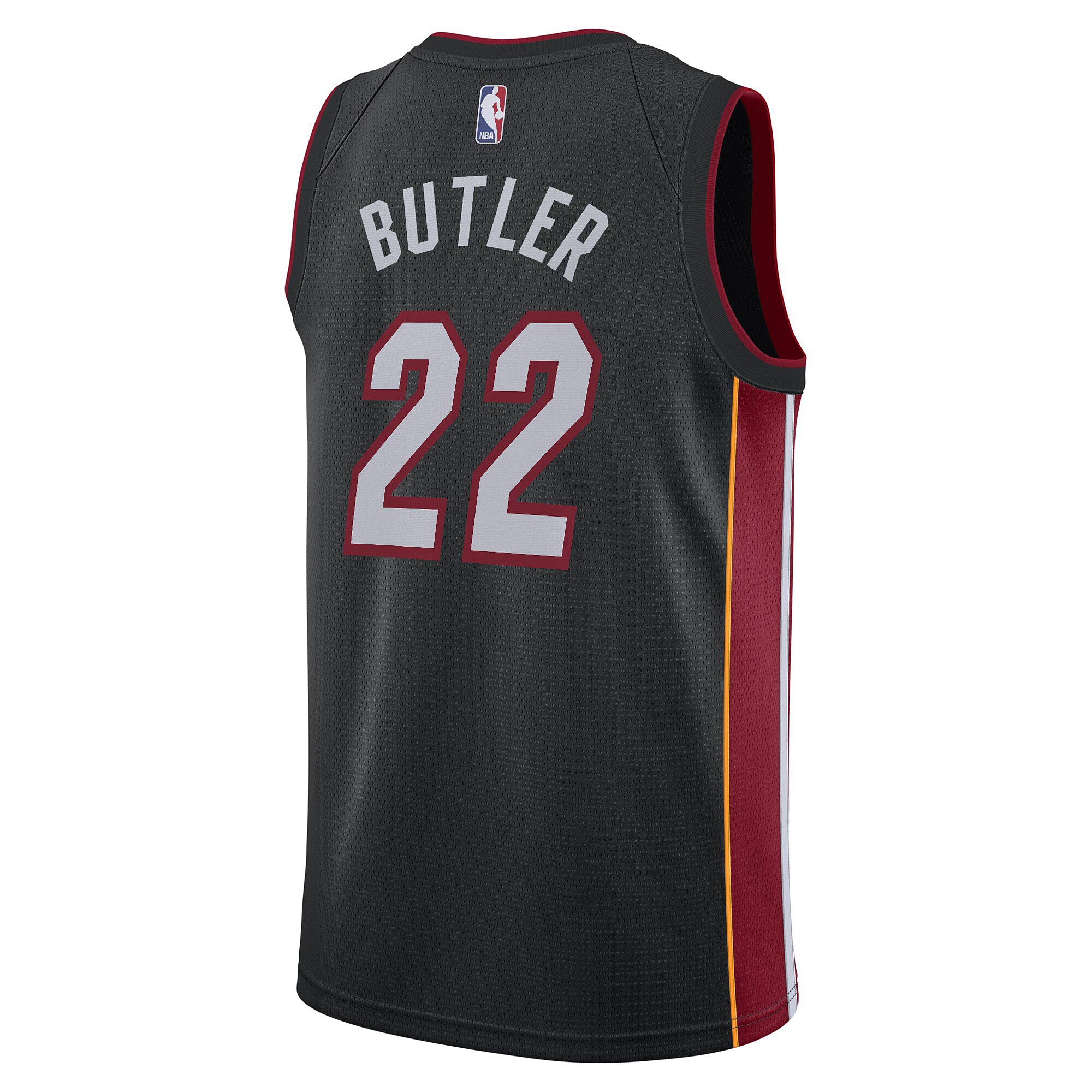 Alternative view of Miami Heat Icon Swingman Basketball Jersey - Jimmy Butler - Youth - JS765 