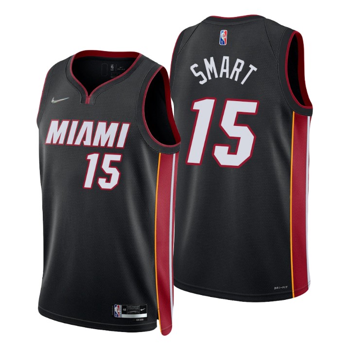 Miami Heat Javonte Smart 75th Anniversary Diamond Basketball Jersey Icon