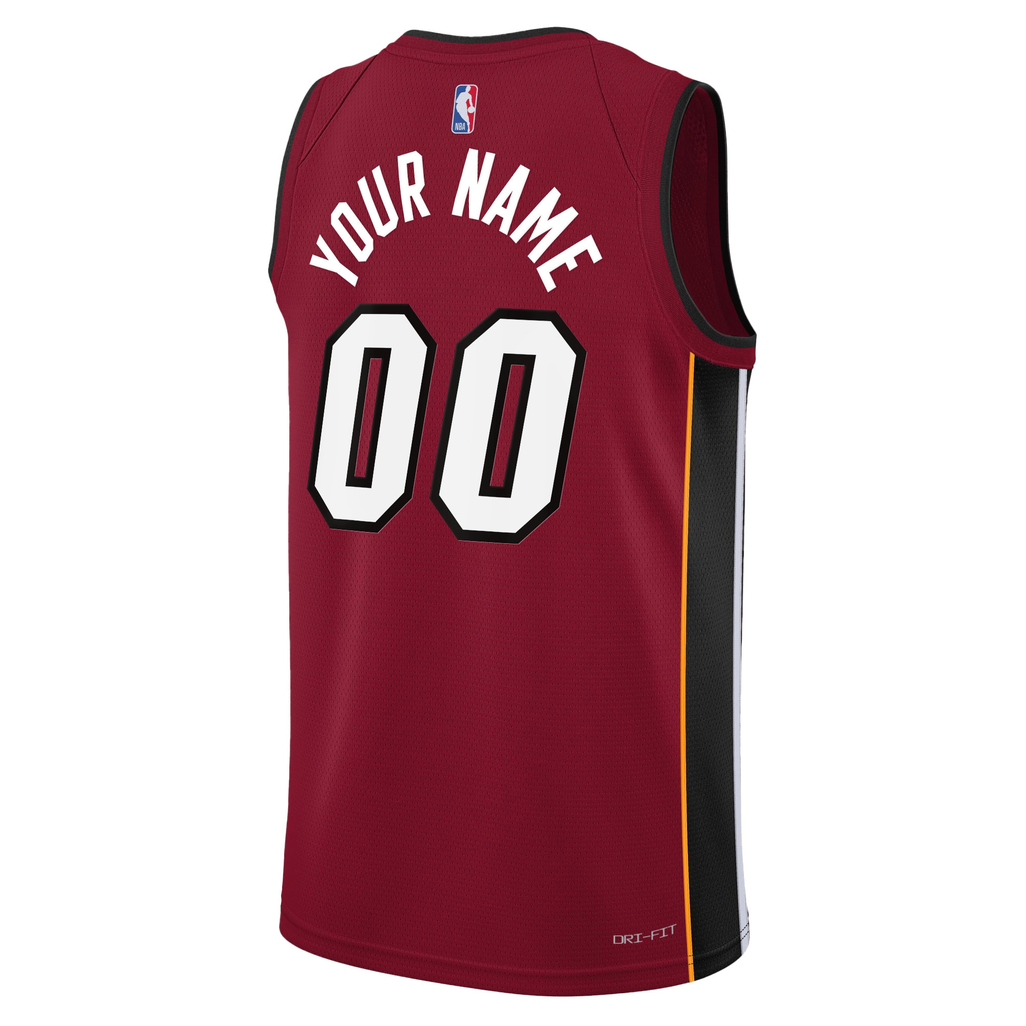 Alternative view of Miami Heat Jordan Statement Swingman Basketball Jersey 22 - Custom - Youth - JS192 