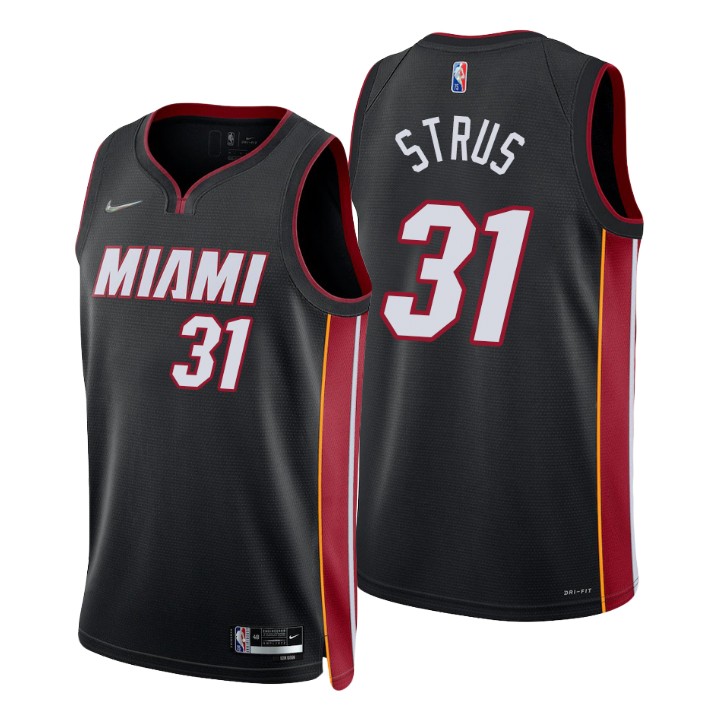 Miami Heat Max Strus 75th Anniversary Diamond Jersey Icon