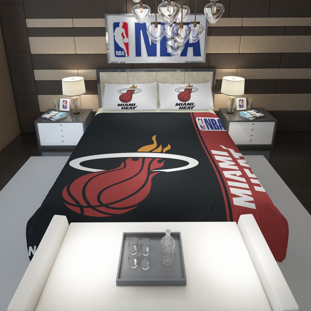 Miami Heat NBA Basketball Comforter - Custom Bedding Set