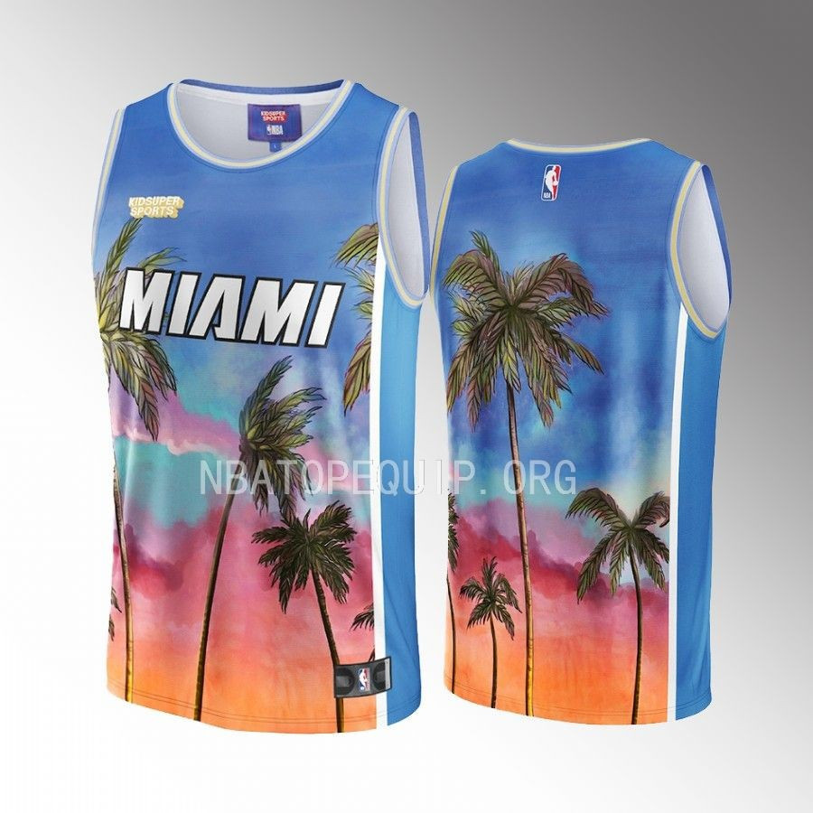Miami Heat NBA & KidSuper Studios Unisex Hometown Jersey - JS943 
