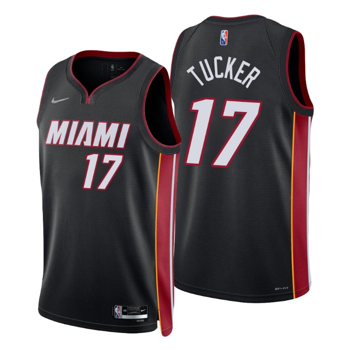 Miami Heat P.j. Tucker 75th Anniversary Diamond Basketball Jersey Icon