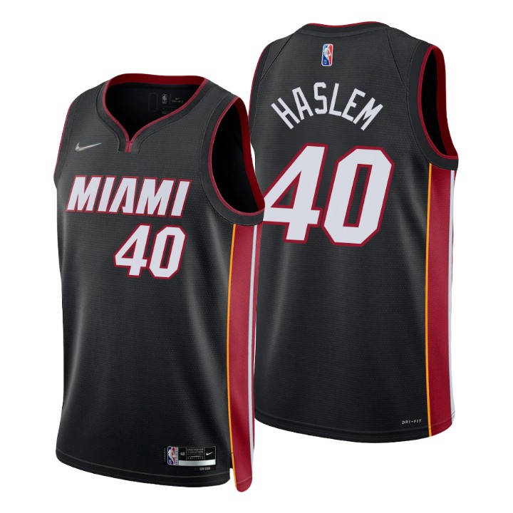 Miami Heat Udonis Haslem 75th Anniversary Diamond Basketball Jersey Icon