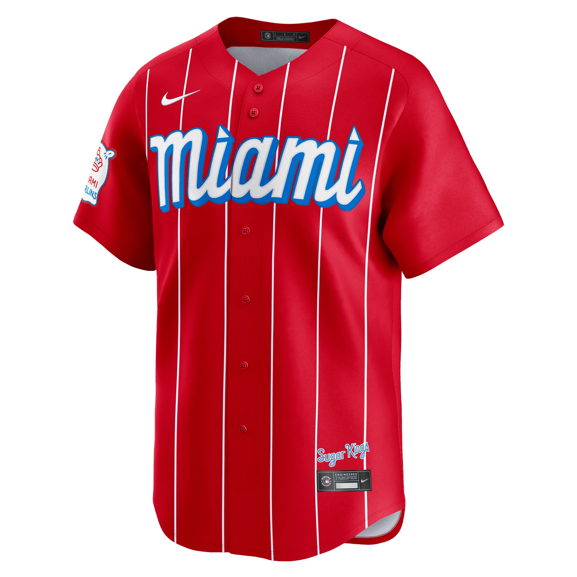 Alternative view of Miami Marlins City Connect Limited Baseball Jersey - Red