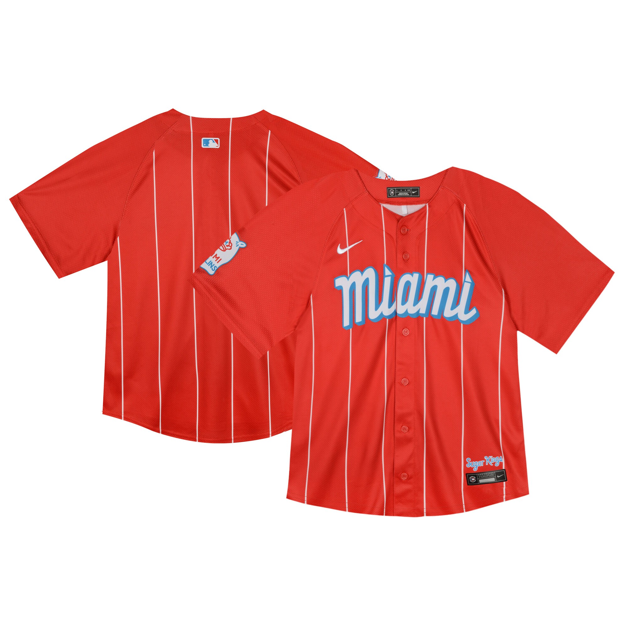 Miami Marlins Toddler City Connect Limited Baseball Jersey - Red