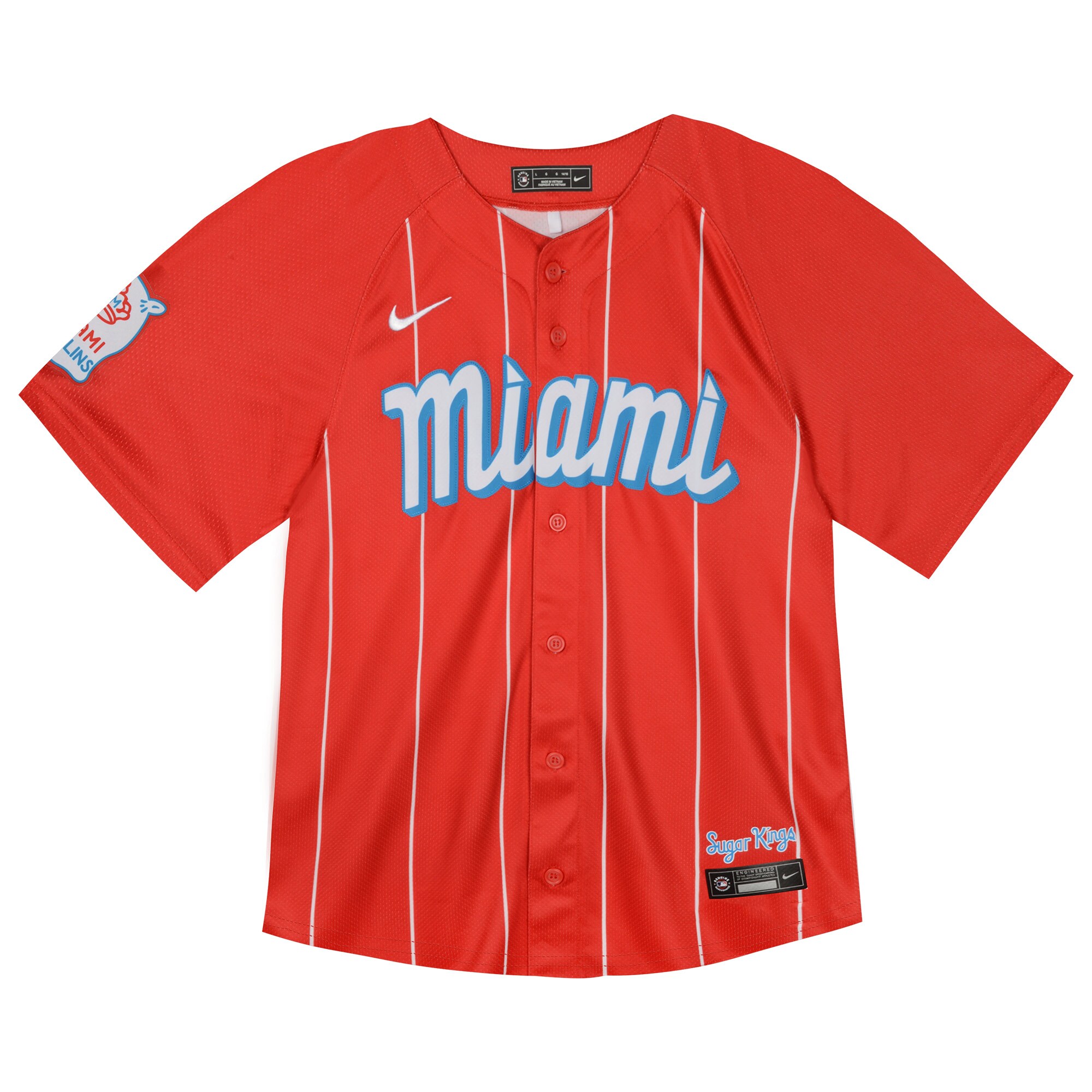 Alternative view of Miami Marlins Toddler City Connect Limited Baseball Jersey - Red