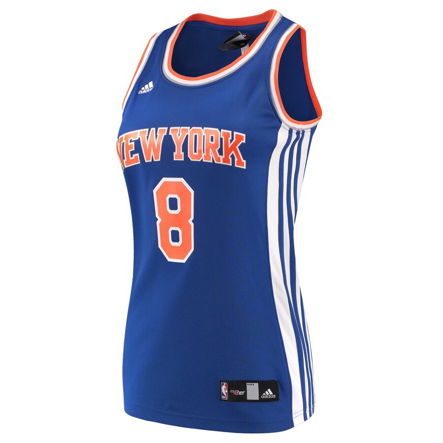 Alternative view of Michael Beasley New York Knicks Adidas Women's Replica Basketball Jersey - Blue