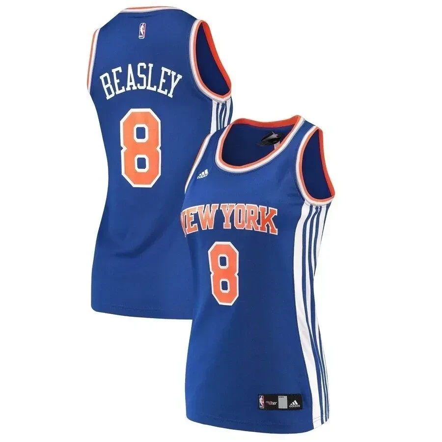 Michael Beasley New York Knicks Women's Basketball Jersey - Blue - JS420 