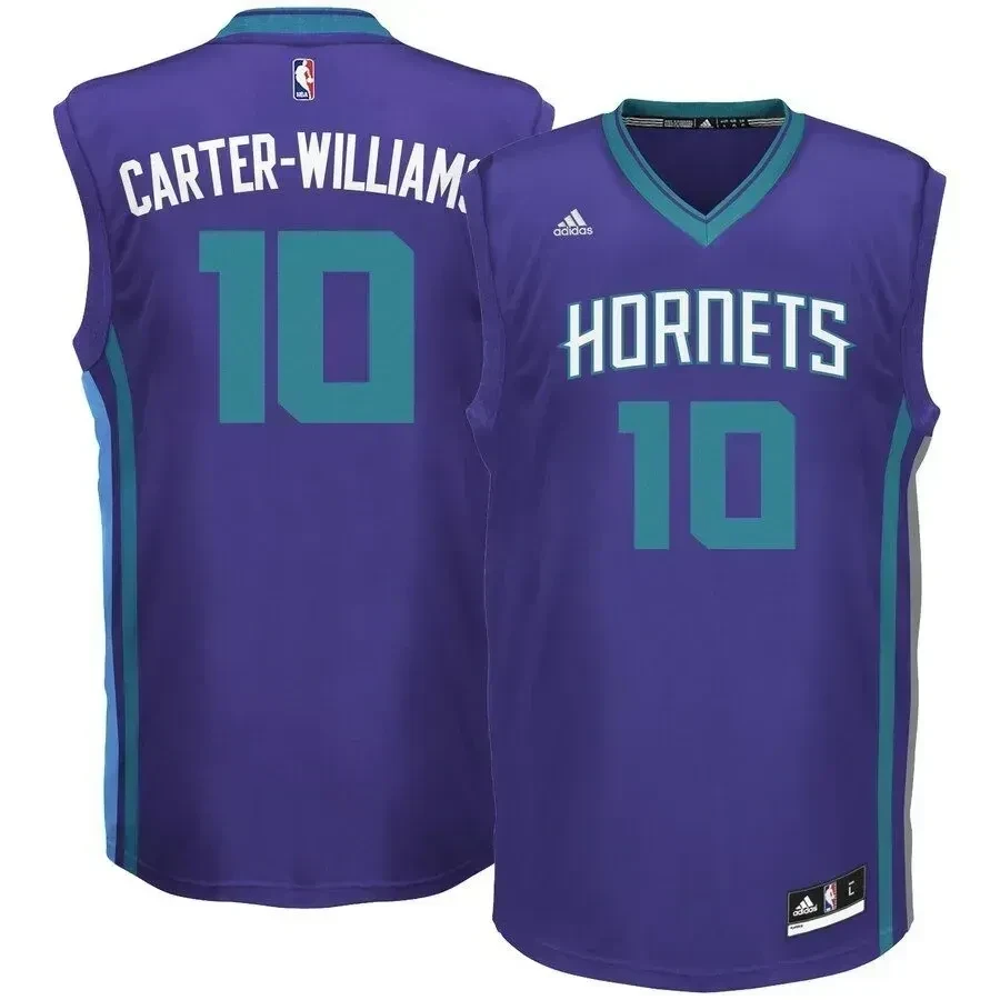 Michael Carter-williams Charlotte Hornets Basketball Jersey - Purple - JS341 