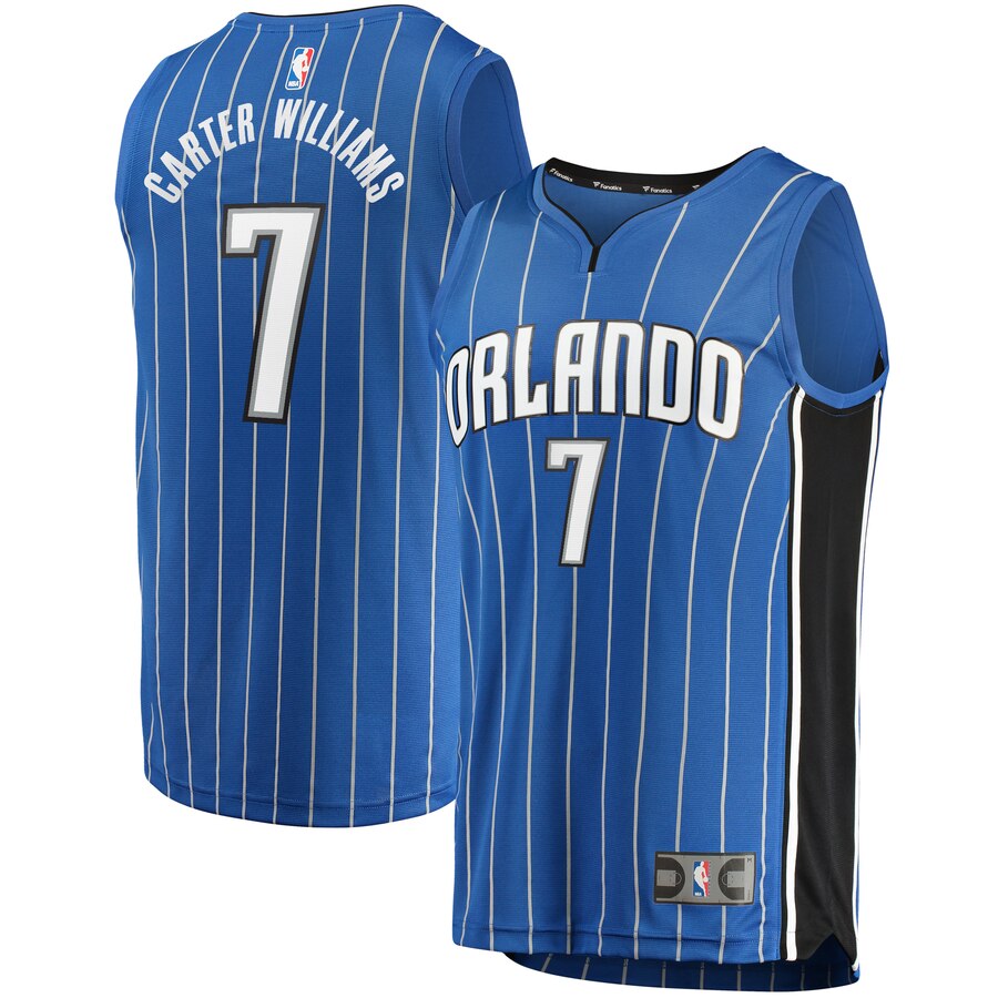 Michael Carter-williams Orlando Magic Fanatics Branded Fast Break Replica Player Team Basketball Jersey – Icon Edition – Blue