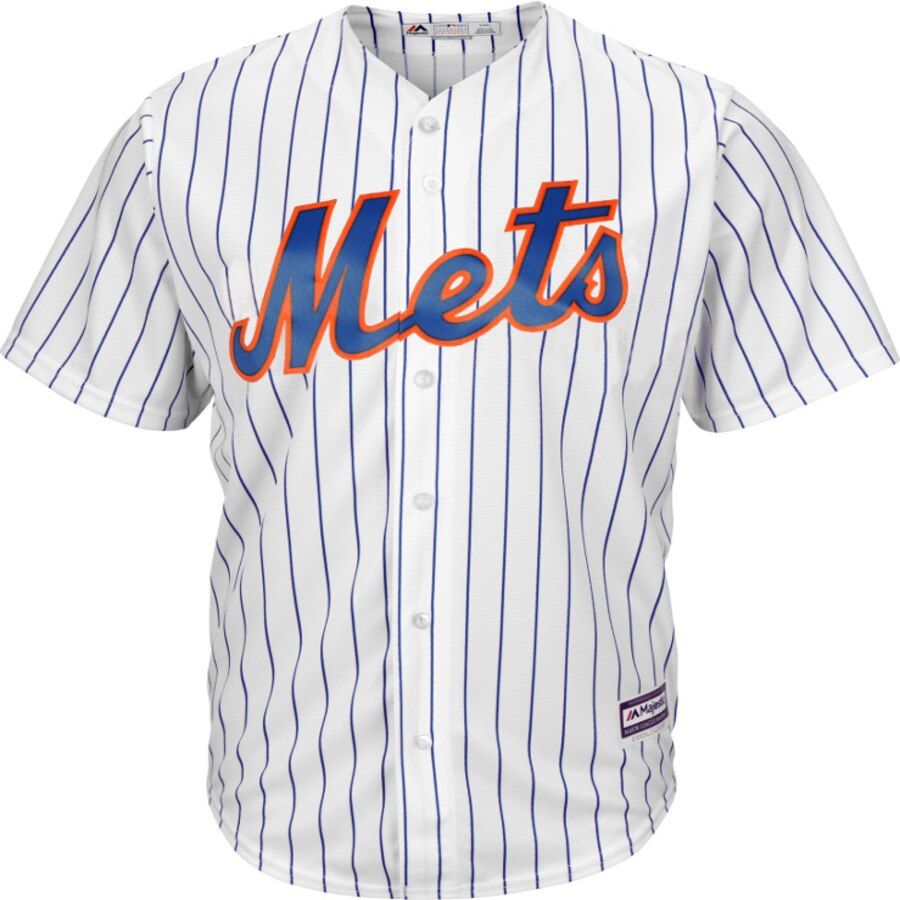 Alternative view of Michael Conforto New York Mets Majestic Official Cool Base Player Baseball Jersey - White