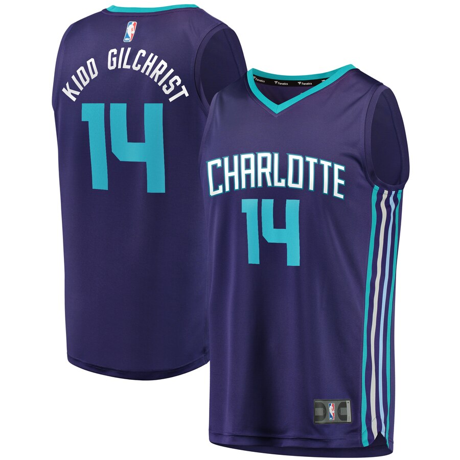 Michael Kidd-gilchrist Charlotte Hornets Fanatics Branded Youth Fast Break Replica Player Basketball Jersey - Statement Edition - Purple