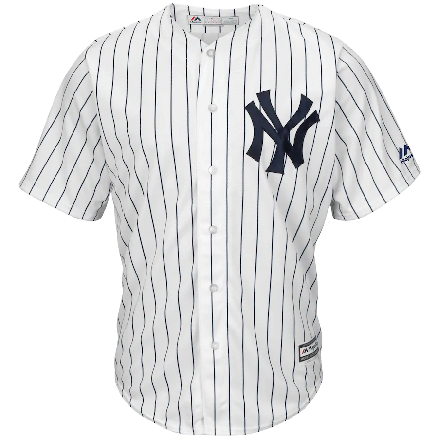 Alternative view of Miguel Andujar New York Yankees Majestic Home Official Cool Base Replica Player Baseball Jersey - White Color