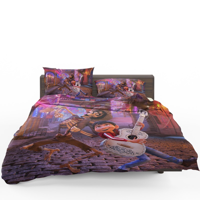 Miguel Rivera Hector Coco Disney Pixar Bedding Set - Custom Bedding Set