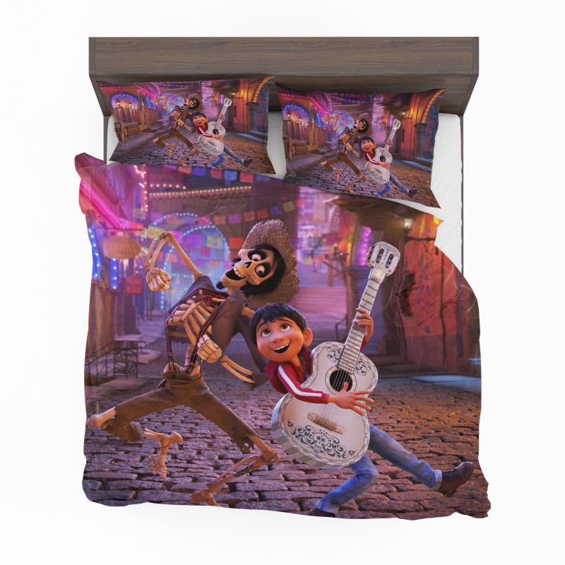 Alternative view of Miguel Rivera Hector Coco Disney Pixar Bedding Set - Custom Bedding Set