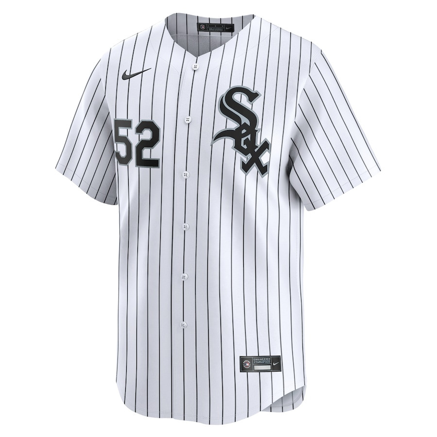 Alternative view of Mike Clevinger 52 Chicago White Sox Home Limited Player Men Jersey - White