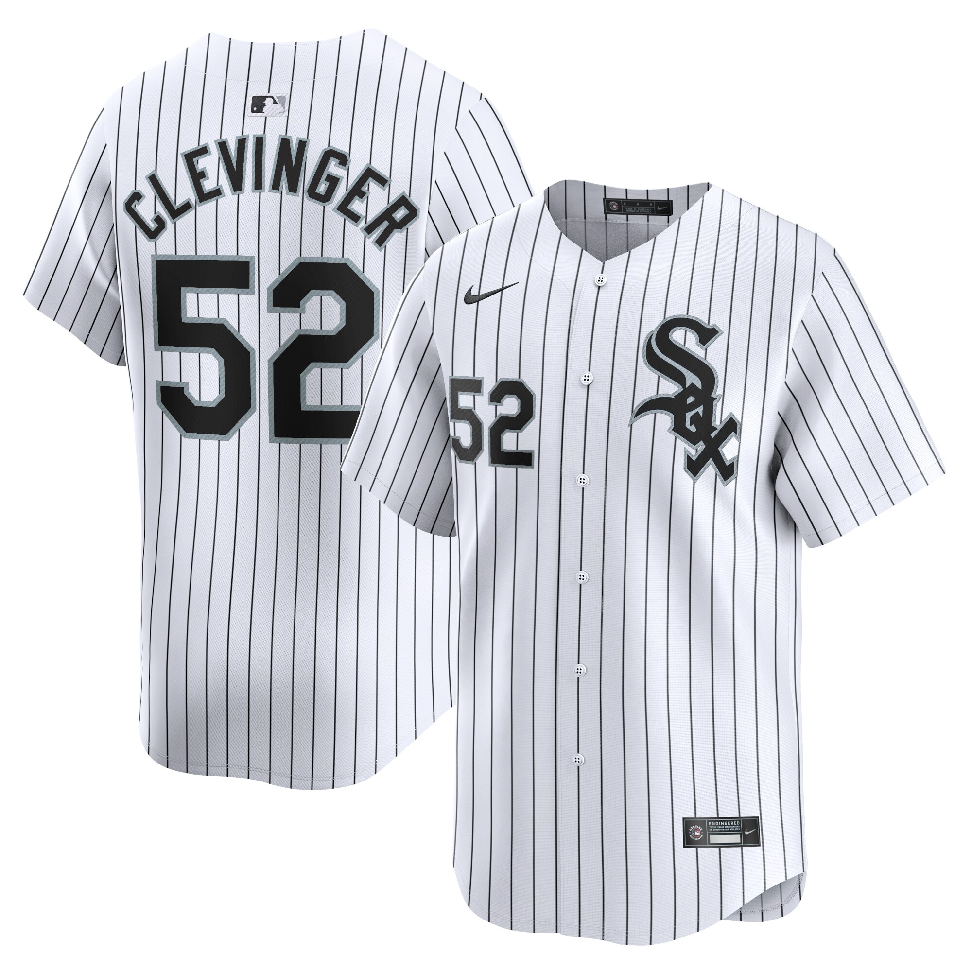 Mike Clevinger Chicago White Sox Home Limited Player Baseball Jersey - White