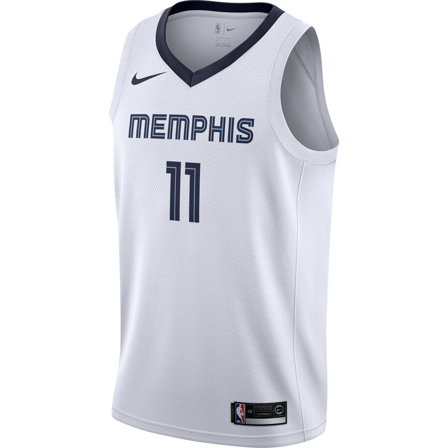 Alternative view of Mike Conley Memphis Grizzlies Replica Swingman Basketball Jersey - Association Edition - White