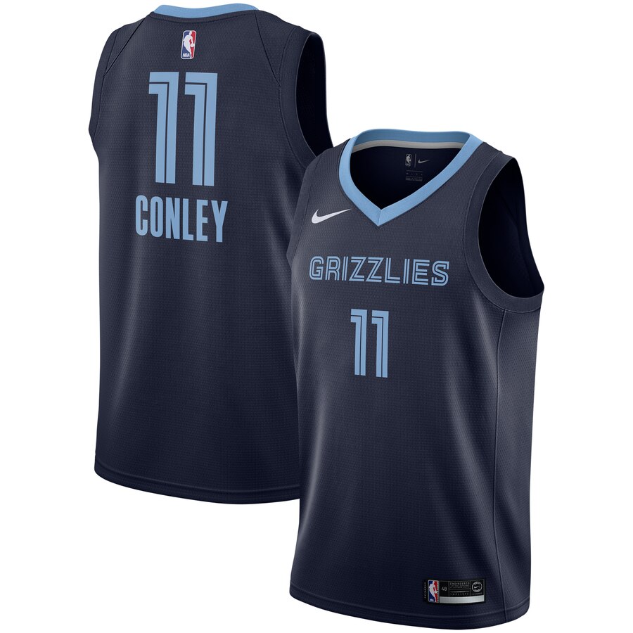 Mike Conley Memphis Grizzlies Replica Swingman Basketball Jersey - Icon Edition - Navy