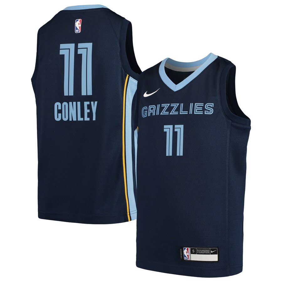 Mike Conley Memphis Grizzlies Youth Swingman Basketball Jersey - Icon Edition - Navy