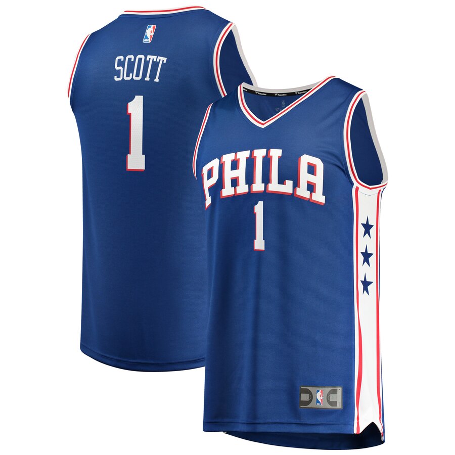 Mike Scott Philadelphia 76ers Fanatics Branded Youth Fast Break Replica Basketball Jersey Royal - Icon Edition