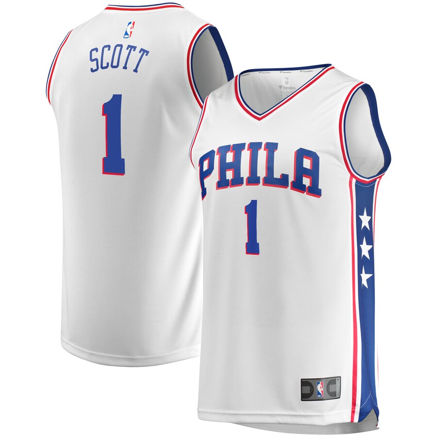 Mike Scott Philadelphia 76ers Fanatics Branded Youth Fast Break Replica Player Basketball Jersey - Association Edition - White