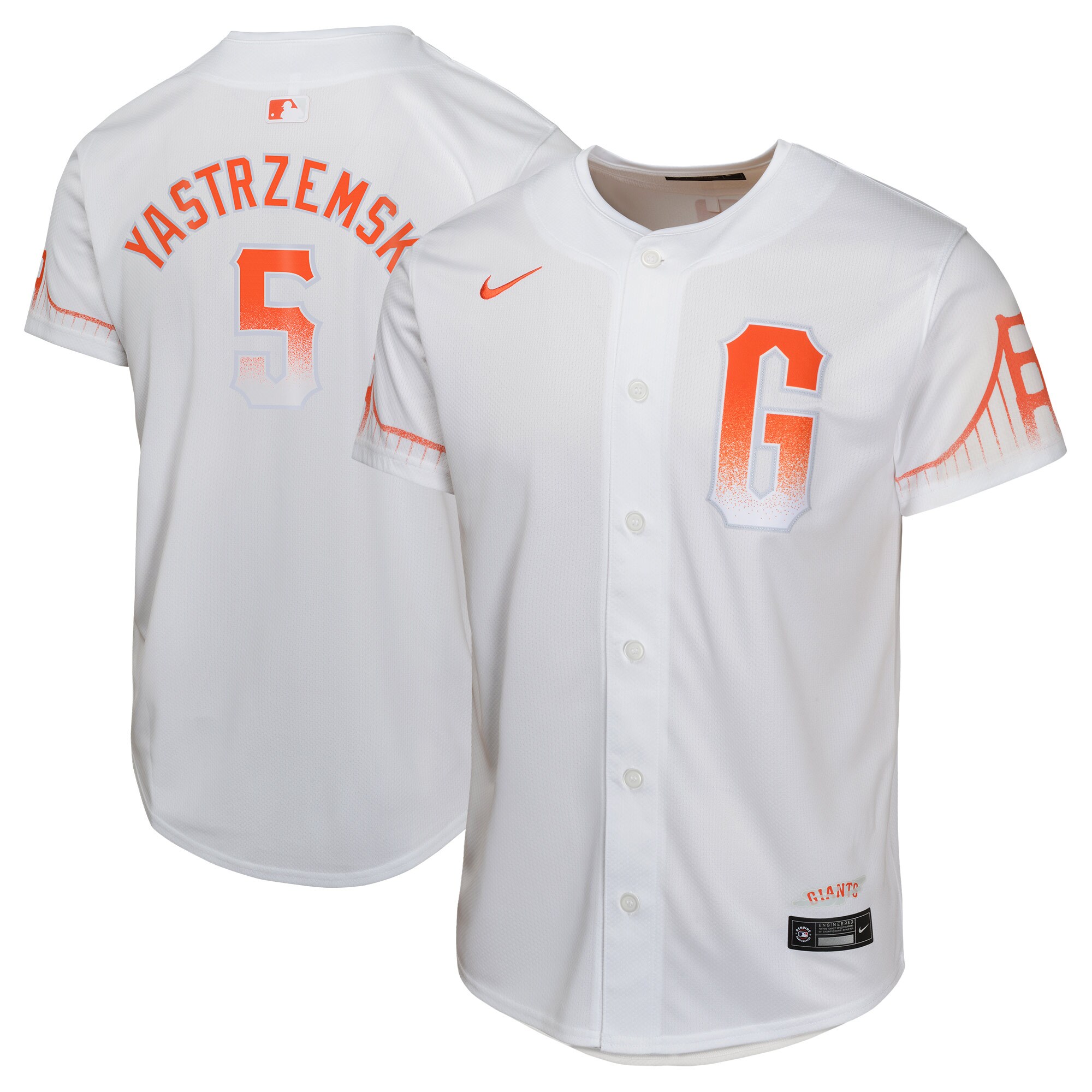 Mike Yastrzemski San Francisco Giants Youth City Connect Limited Player Baseball Jersey - White
