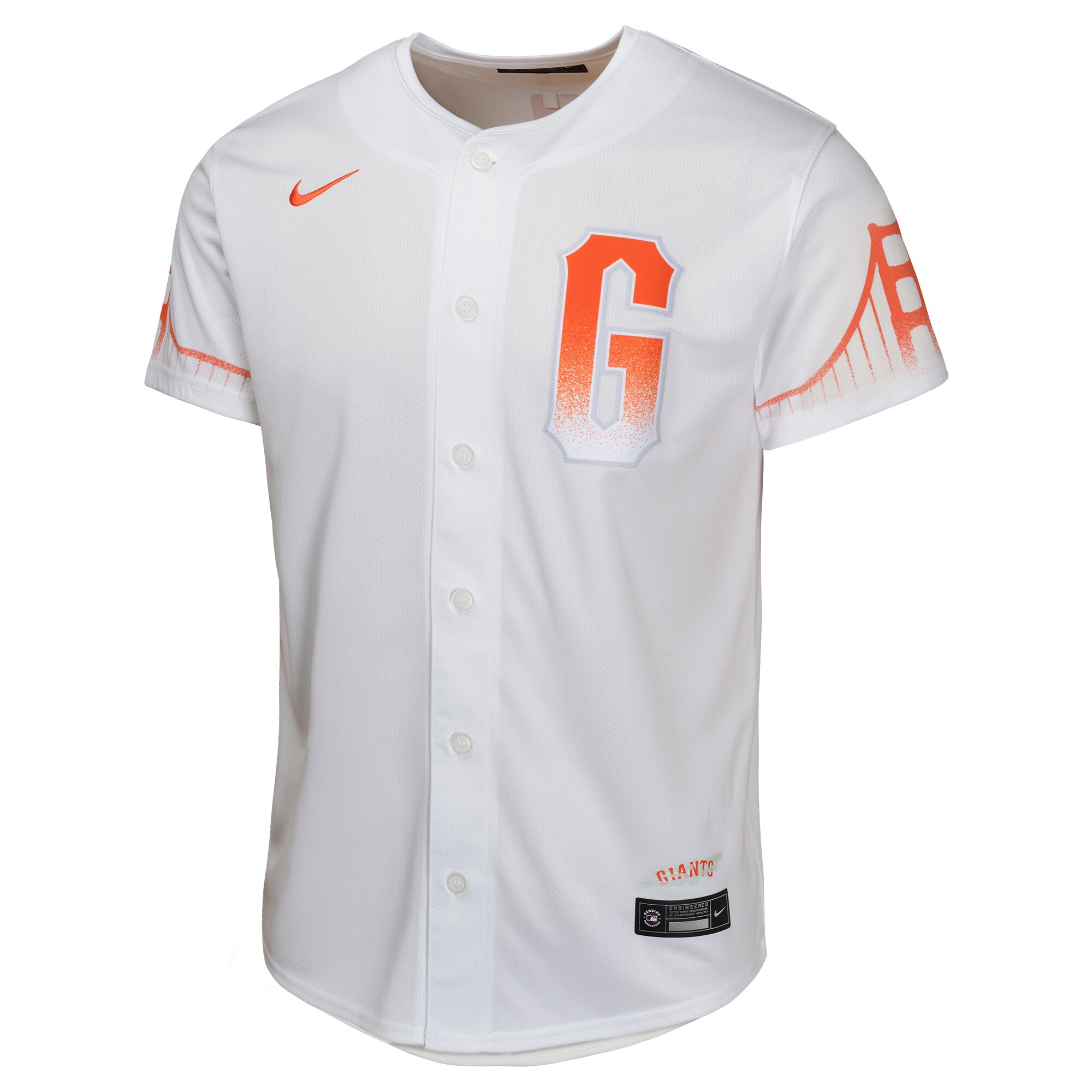 Alternative view of Mike Yastrzemski San Francisco Giants Youth City Connect Limited Player Baseball Jersey - White