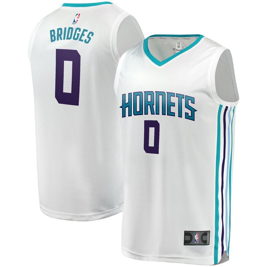 Miles Bridges Charlotte Hornets Fanatics Branded Fast Break Replica Player Basketball Jersey - White - Association Edition