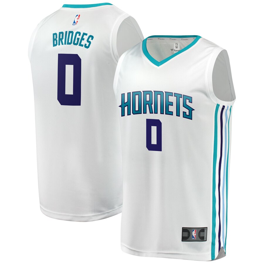 Miles Bridges Charlotte Hornets Fanatics Branded Youth Fast Break Replica Basketball Jersey - Association Edition - White