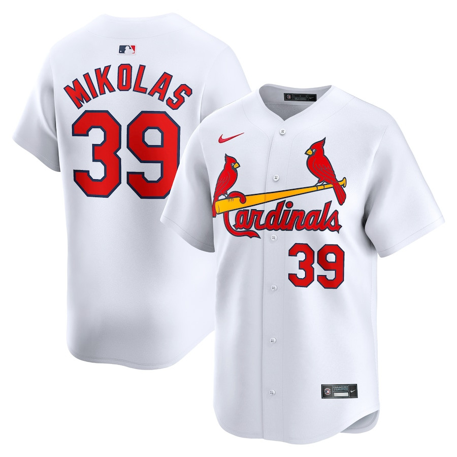 Miles Mikolas 39 St. Louis Cardinals Home Limited Men Baseball Jersey - White 