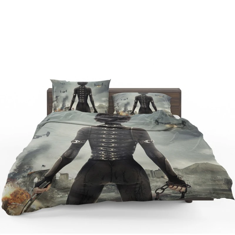 Milla Jovovich Resident Evil Retribution Movie Bedding Set - Custom Bedding Set