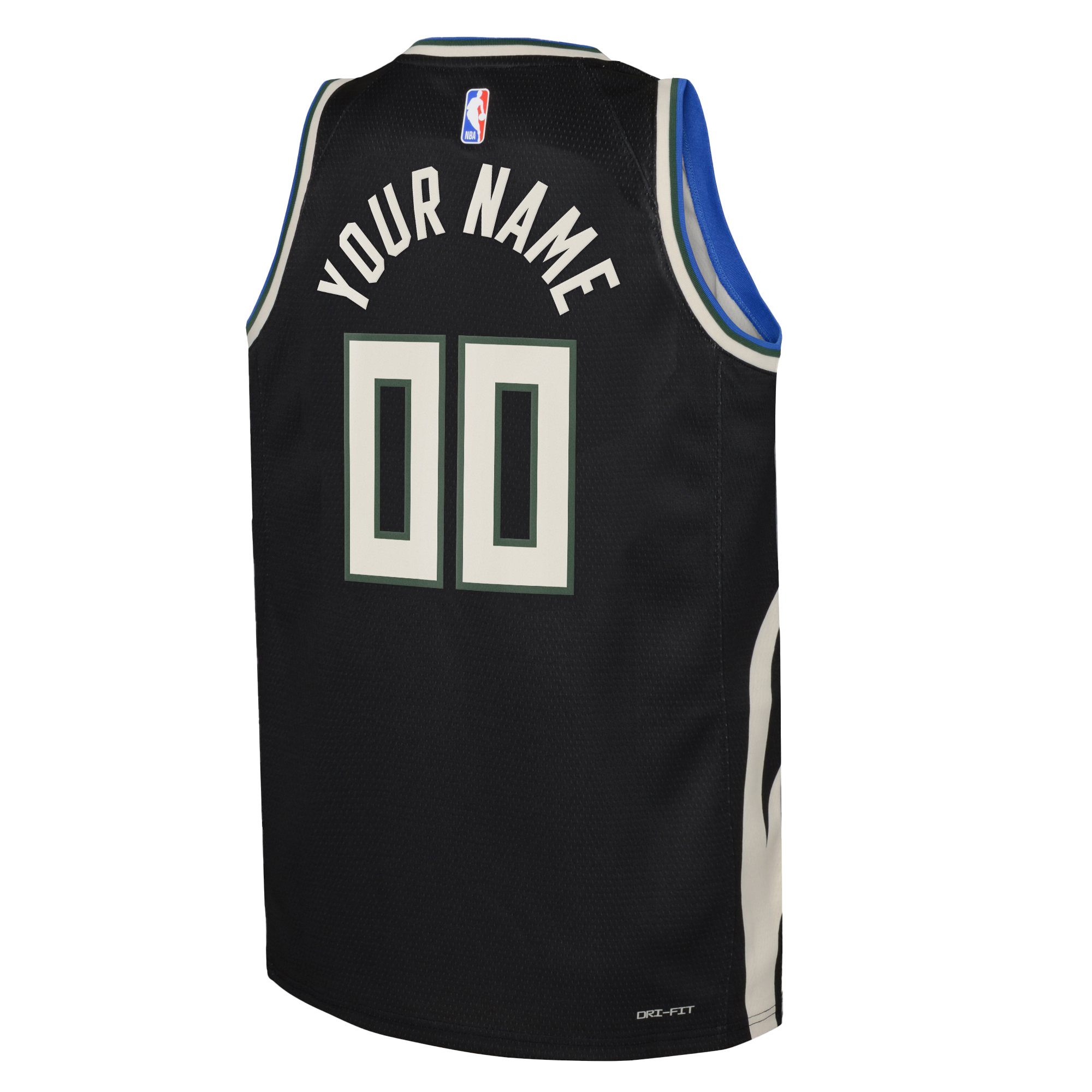 Alternative view of Milwaukee Bucks Jordan Statement Swingman Basketball Jersey 22 - Custom - Youth - JS554 