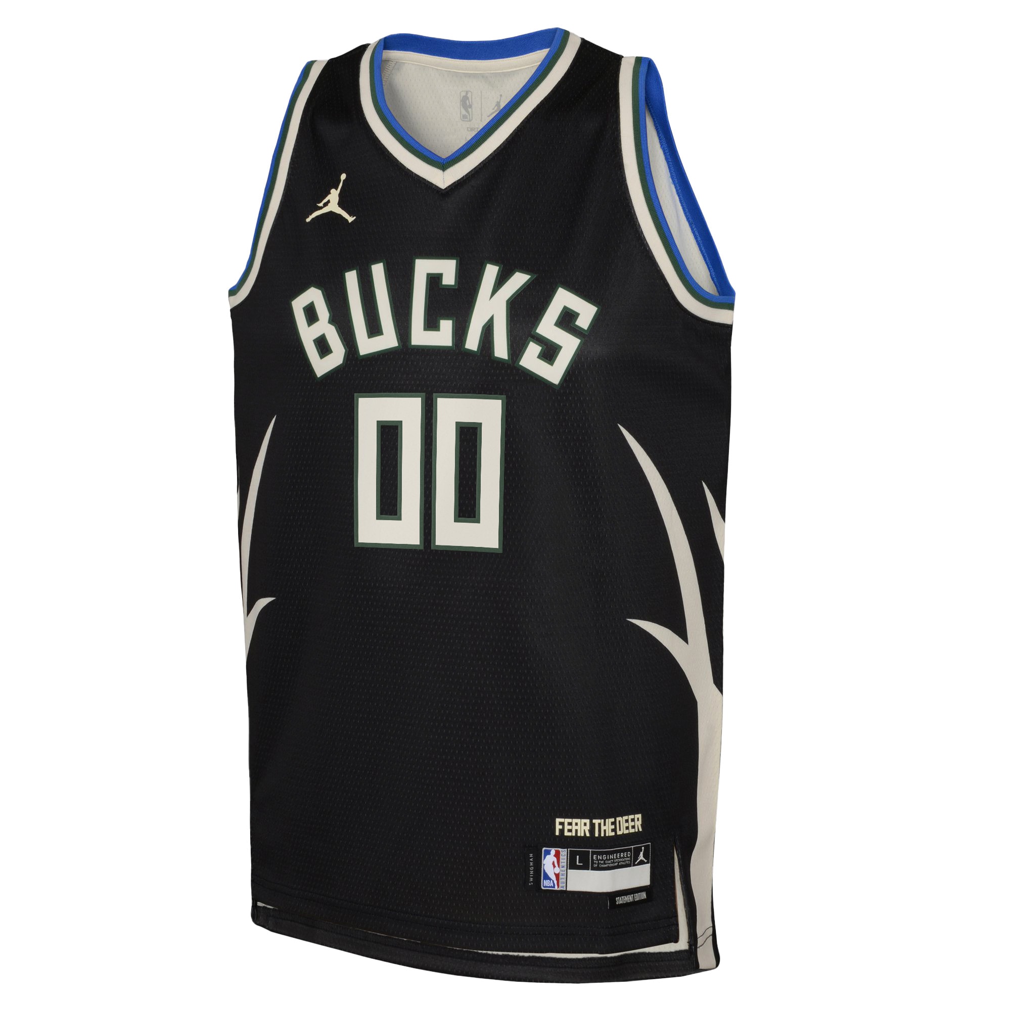Milwaukee Bucks Jordan Statement Swingman Basketball Jersey 22 - Custom - Youth - JS554 