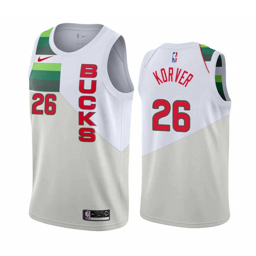 Milwaukee Bucks Kyle Korver #26 Earned Men's Basketball Jersey
