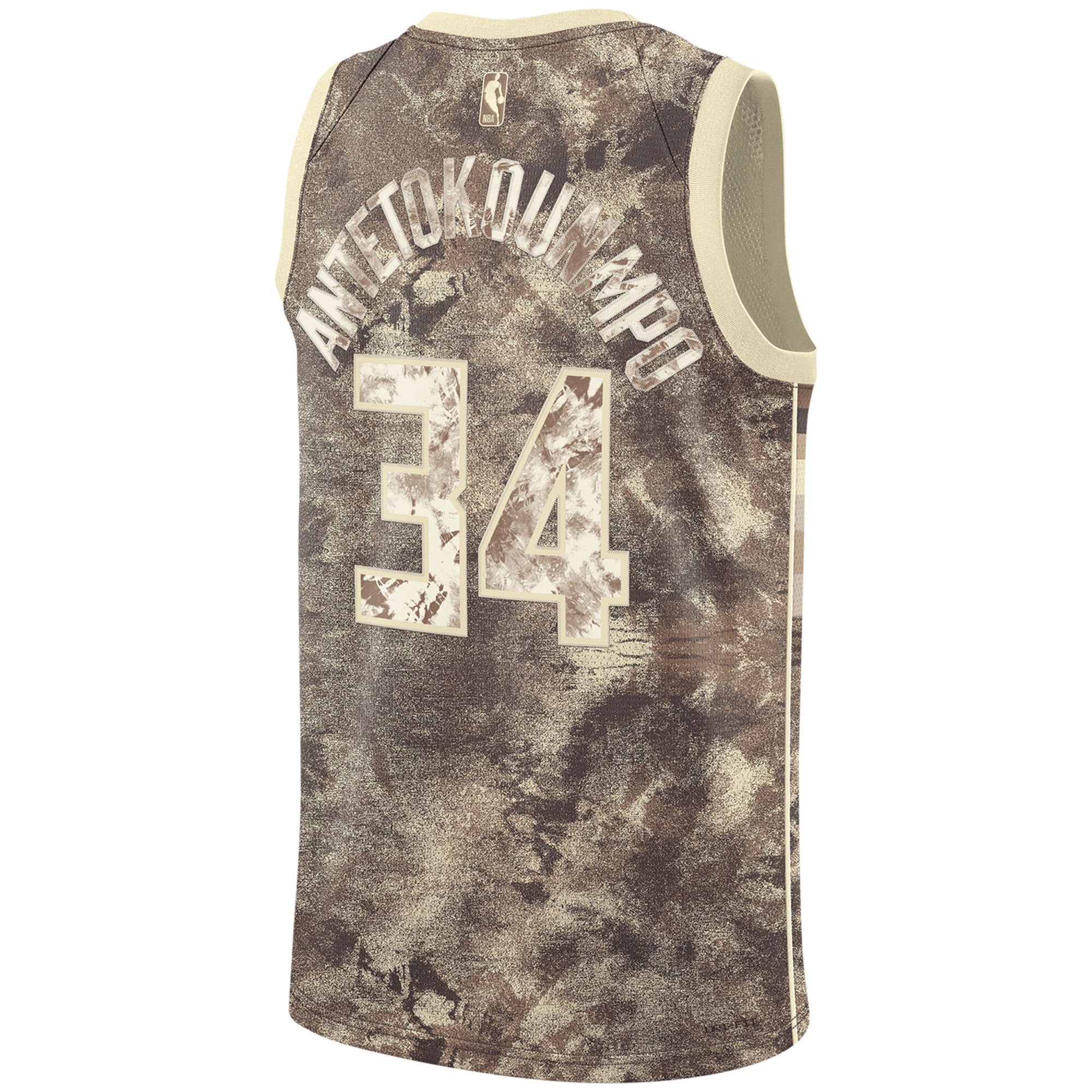 Alternative view of Milwaukee Bucks MVP Select Series Basketball Jersey - Giannis Antetokounpo - Mens - JS402 