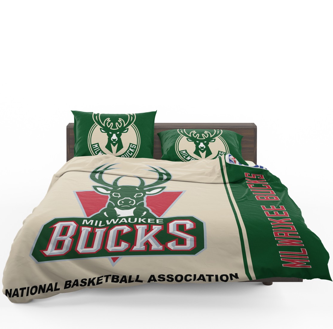 Milwaukee Bucks NBA Basketball Bedding Set - Custom Bedding Set