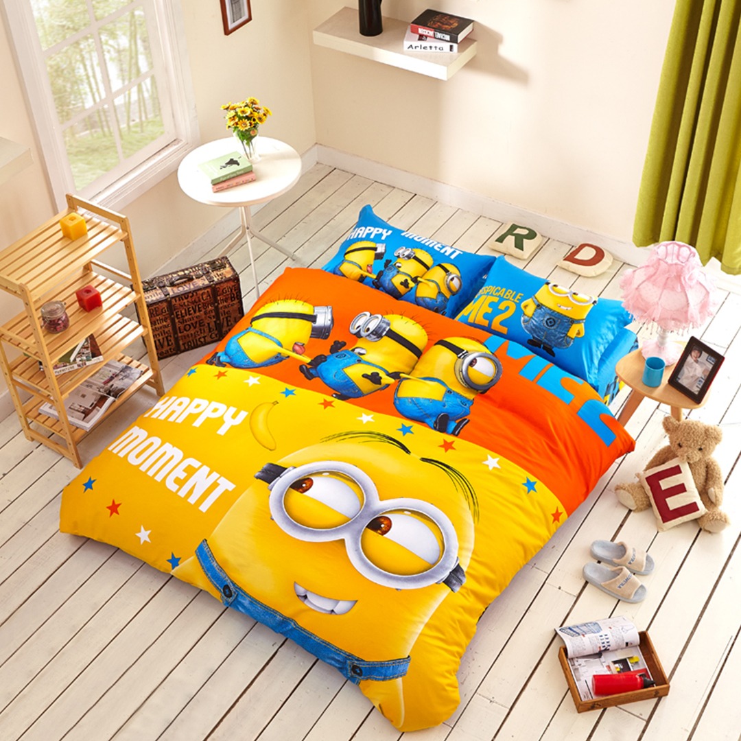 Minion Bedding Set - Custom Bedding Set