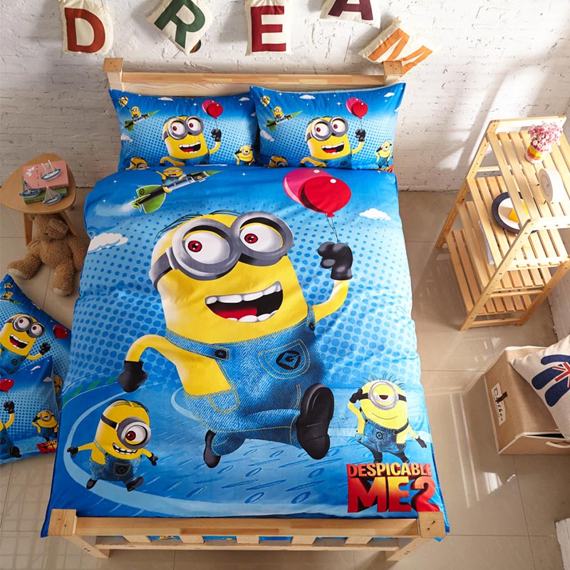 Minion Bedding Set Twin Size - Custom Bedding Set