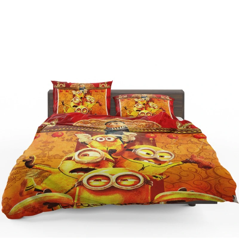Minions The Rise Of Gru Kids Movie Bedding Set - Custom Bedding Set