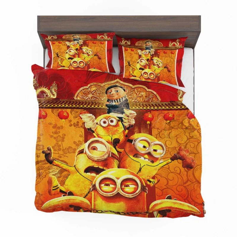 Alternative view of Minions The Rise Of Gru Kids Movie Bedding Set - Custom Bedding Set