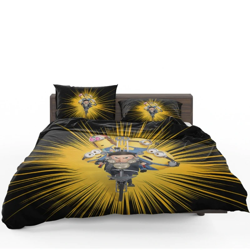 Minions The Rise Of Gru Movie Bedding Set - Custom Bedding Set