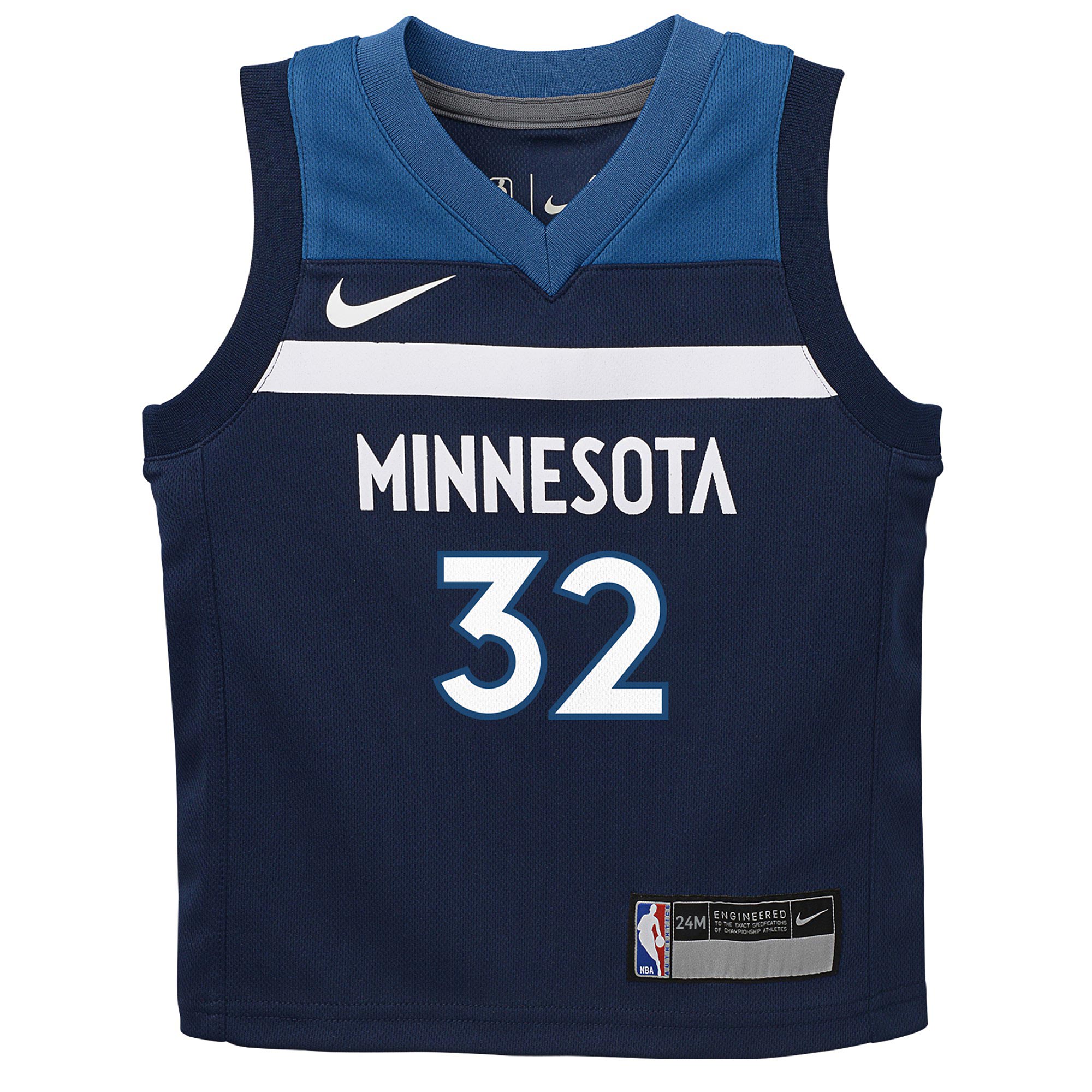 Minnesota Timberwolves Icon Onesie Basketball Jersey - Karl-Anthony Towns - Infant - JS111 