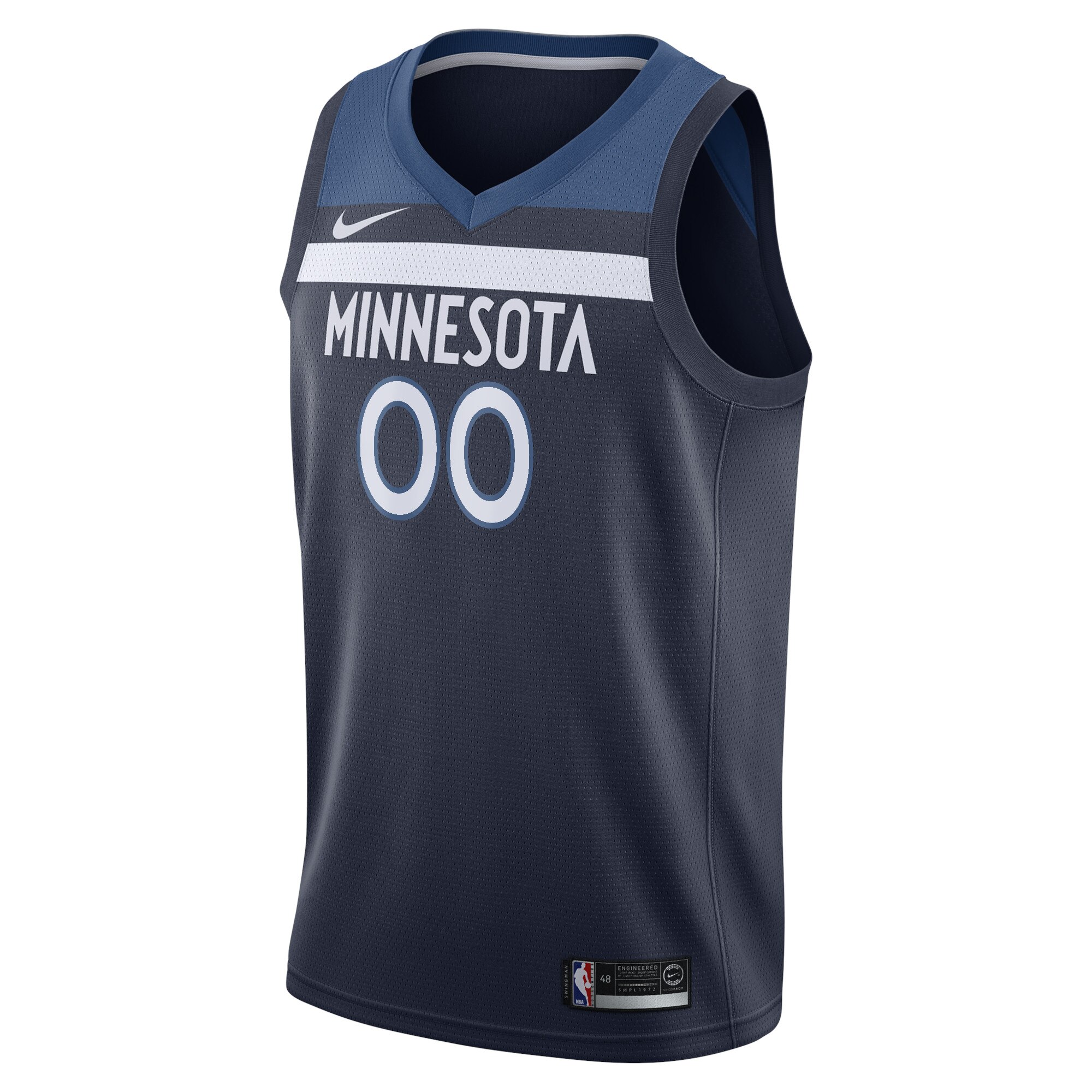 Minnesota Timberwolves Icon Swingman Basketball Jersey - Custom - Mens - JS683 