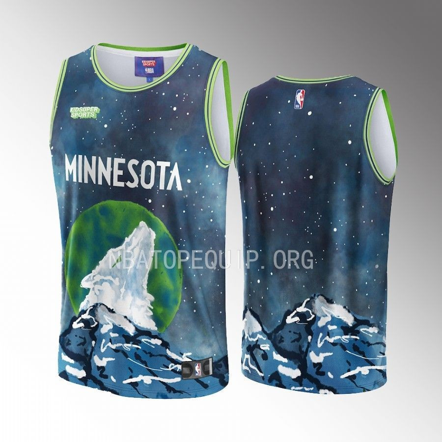 Minnesota Timberwolves NBA & KidSuper Studios Unisex Hometown Basketball Jersey - JS998 
