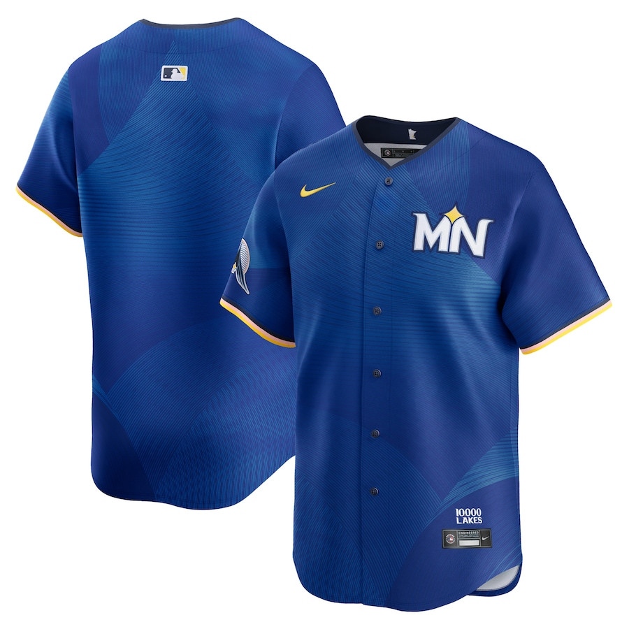 Minnesota Twins 2024 City Connect Limited Men Baseball Jersey - Royal 