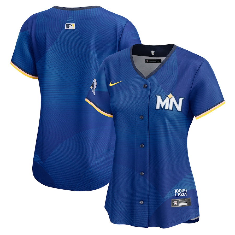 Minnesota Twins 2024 City Connect Limited Women Baseball Jersey - Royal 