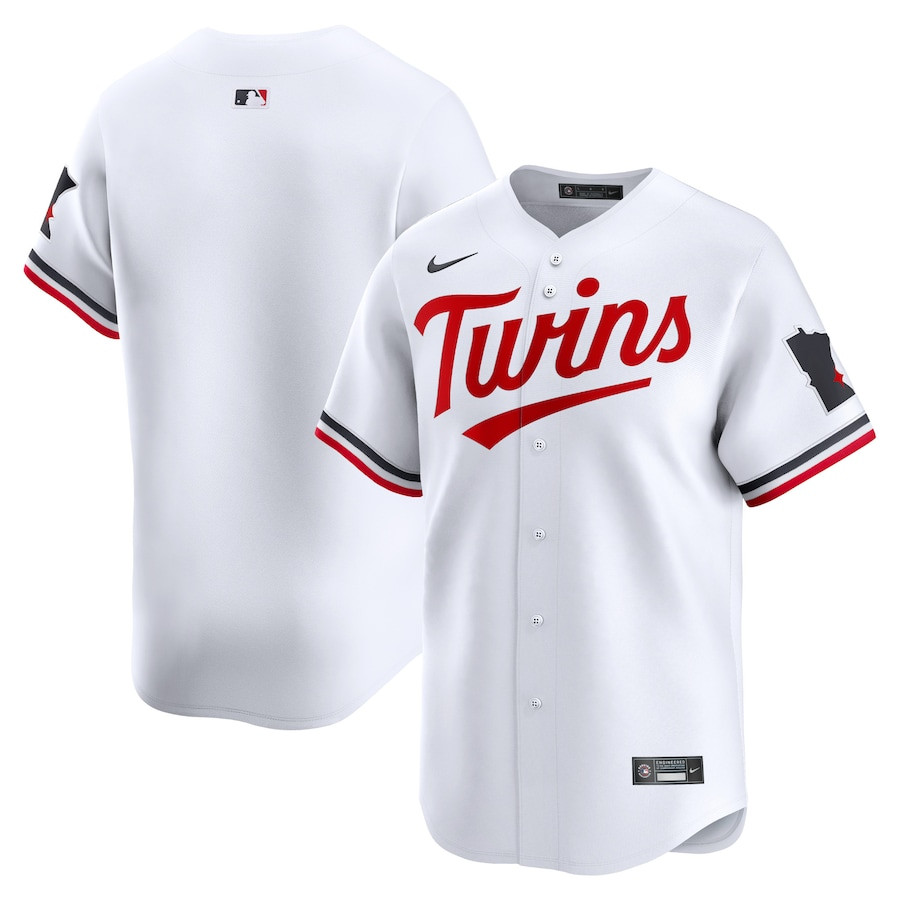 Minnesota Twins Home Limited YOUTH Baseball Jersey - White 