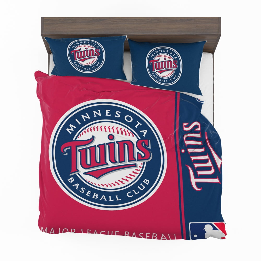 Alternative view of Minnesota Twins MLB Baseball American League Bedding Set - Custom Bedding Set